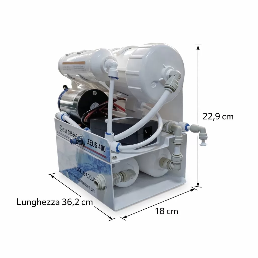 Purificatore/Depuratore modello Zeus 400 – anteprima 3